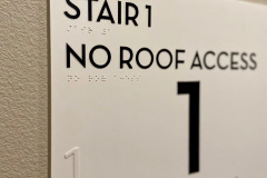 Stair-Acces-sign-7